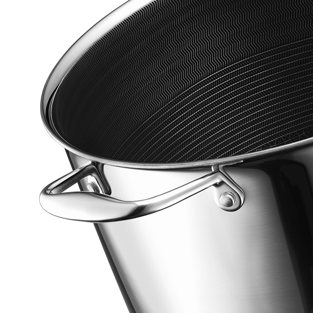 Hexclad Hybrid gryta med lock 9,5 L