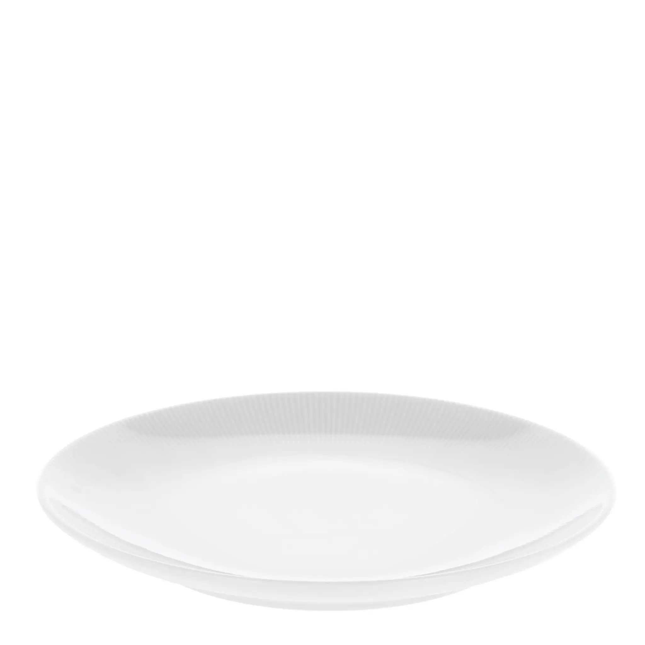 Pillivuyt Eventail Tallrik 21 cm Vit