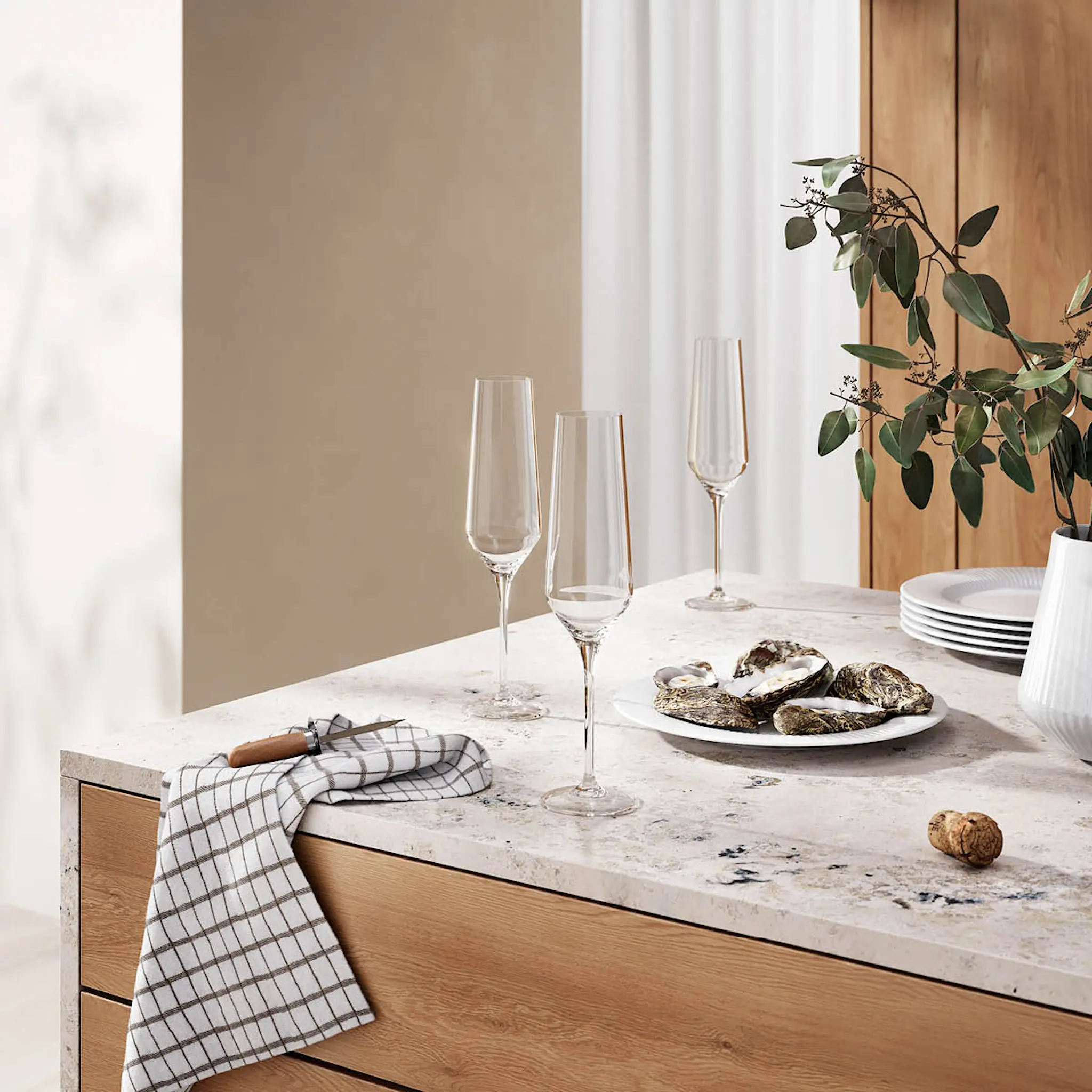 Eva Trio Legio Nova Champagneglas 6-pack