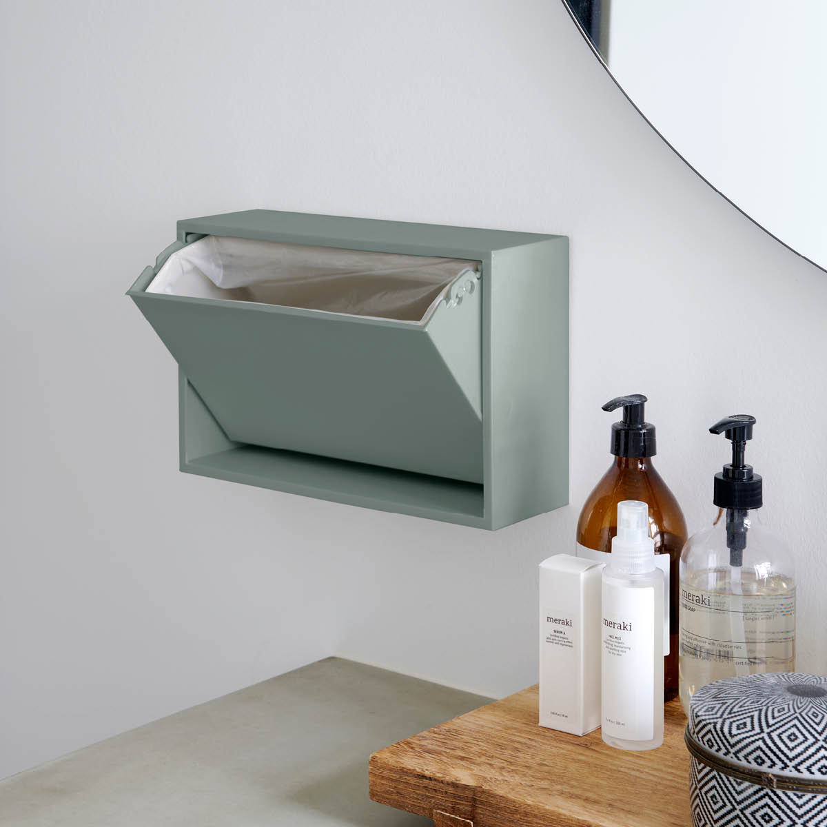 ReCollector Mini sorteringsbox 30x10x15 cm Iron Blue