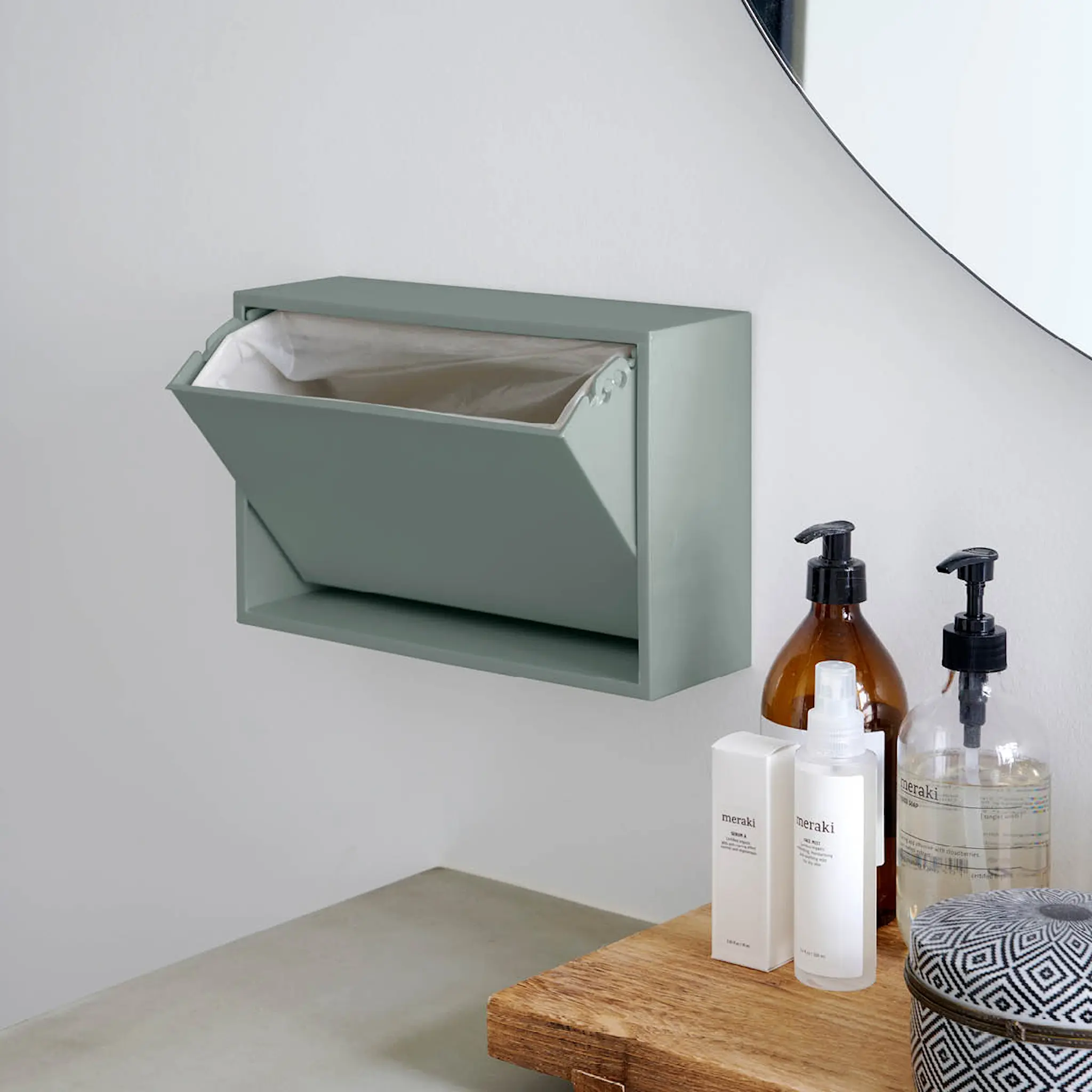 ReCollector Mini sorteringsbox 30x10x15 cm Iron Blue