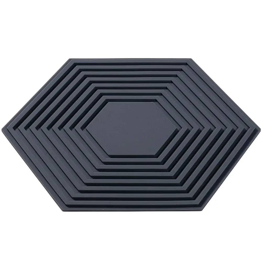 Ime Pannunalunen kuusikulmainen Tummanharmaa