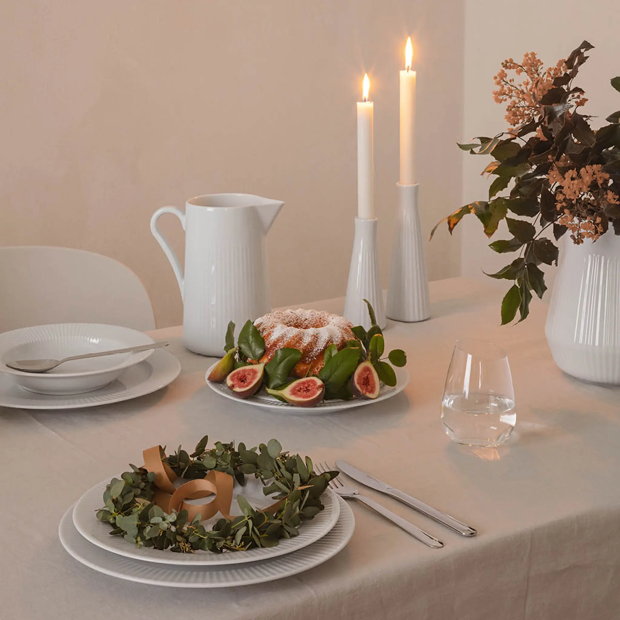 Eva Trio Legio Nova dyp tallerken 22 cm hvit hover