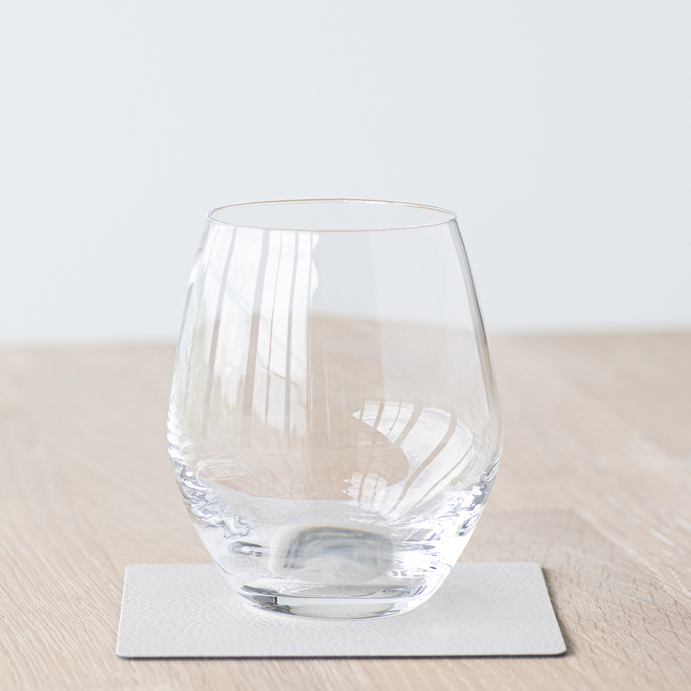 LIND DNA Leather Serene Square Lasinalunen 10x10 cm Beige