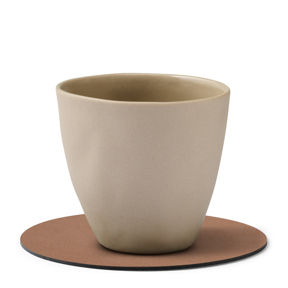 LIND DNA Nupo Circle Glasunderlägg 10 cm Old Rose