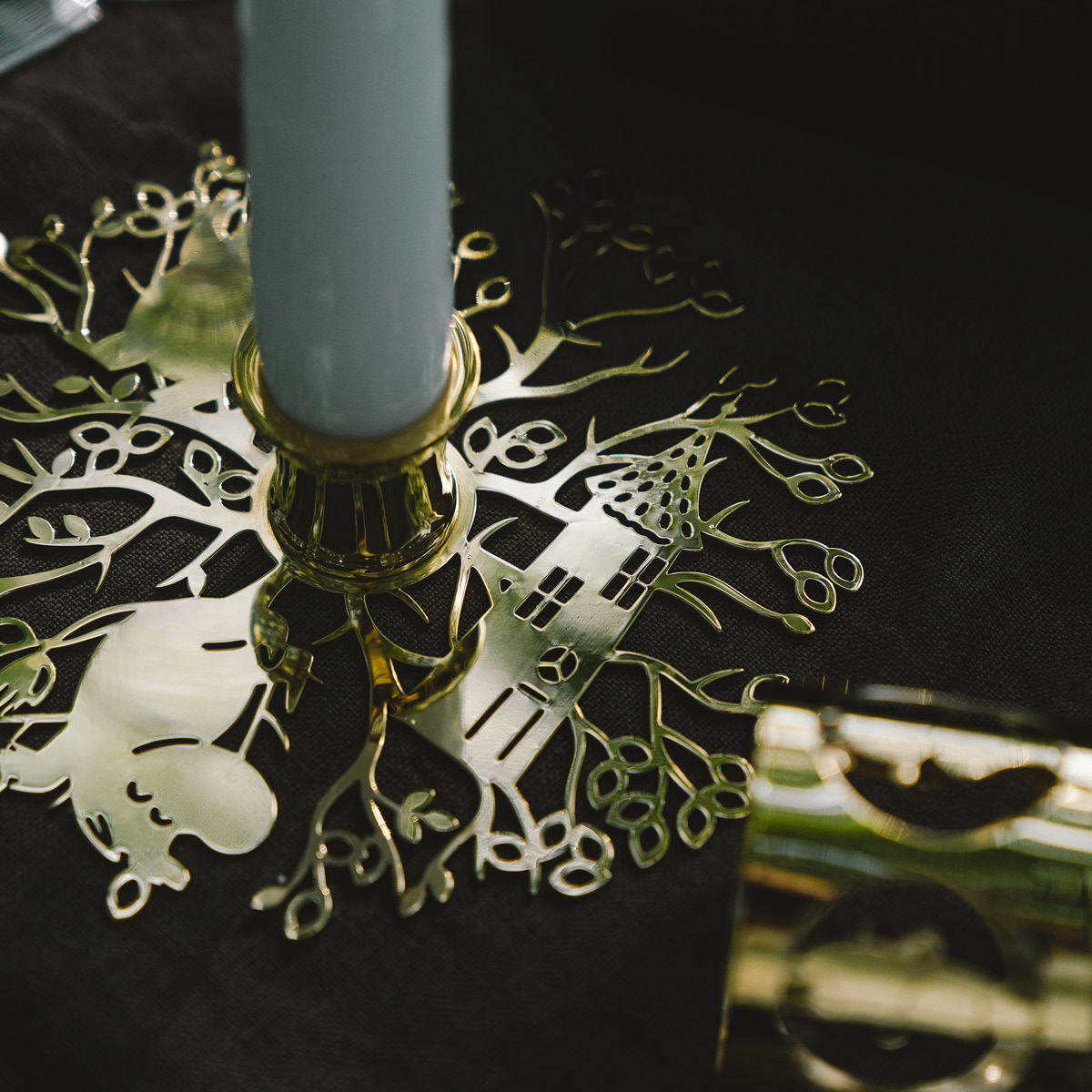 Hilke Hilke x Mumin No.1 Ljustake 3,3 cm Mässing