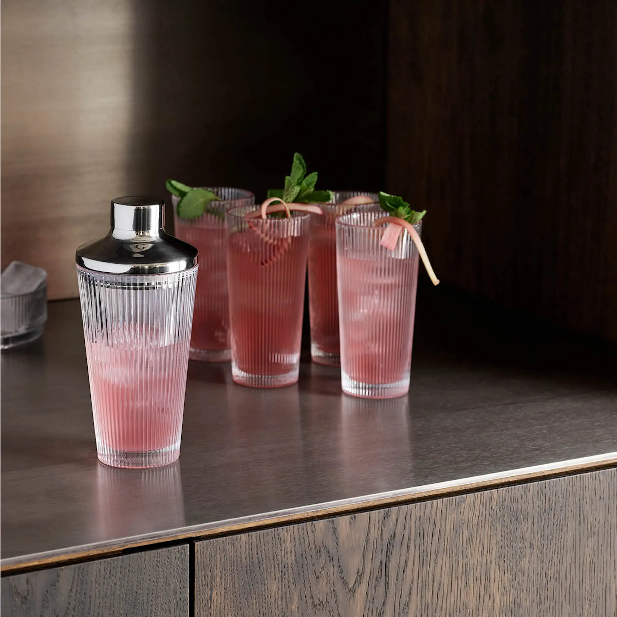 Stelton Pilastro Shakeri 40 cl Kirkas