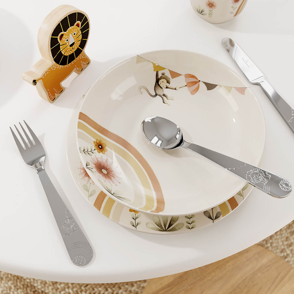 Villeroy & Boch Roar Like a Lion Lasten Aterimet 4 osaa