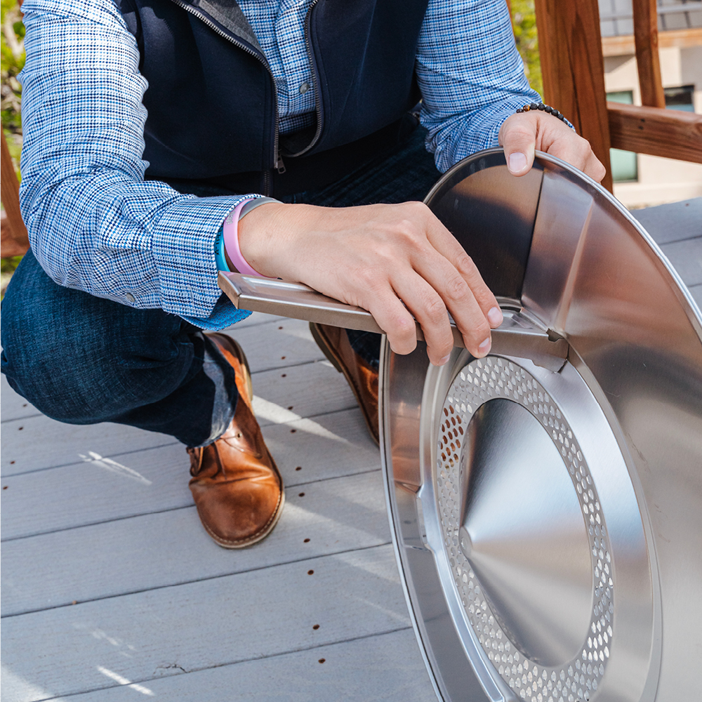 Solo Stove Bonfire värmespridare silver