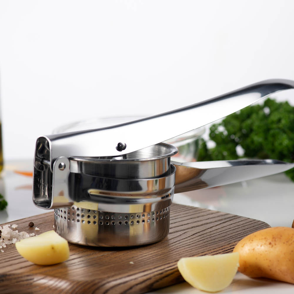 Modern House Kitchen Things potetmoser 27 cm børstet stål