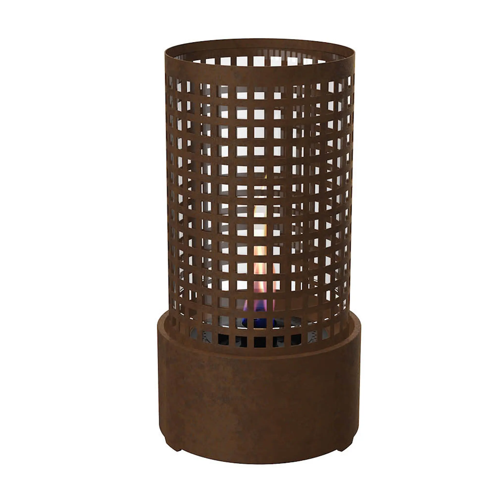 Tenderflame Camps Bay lykta 18x36 cm rost