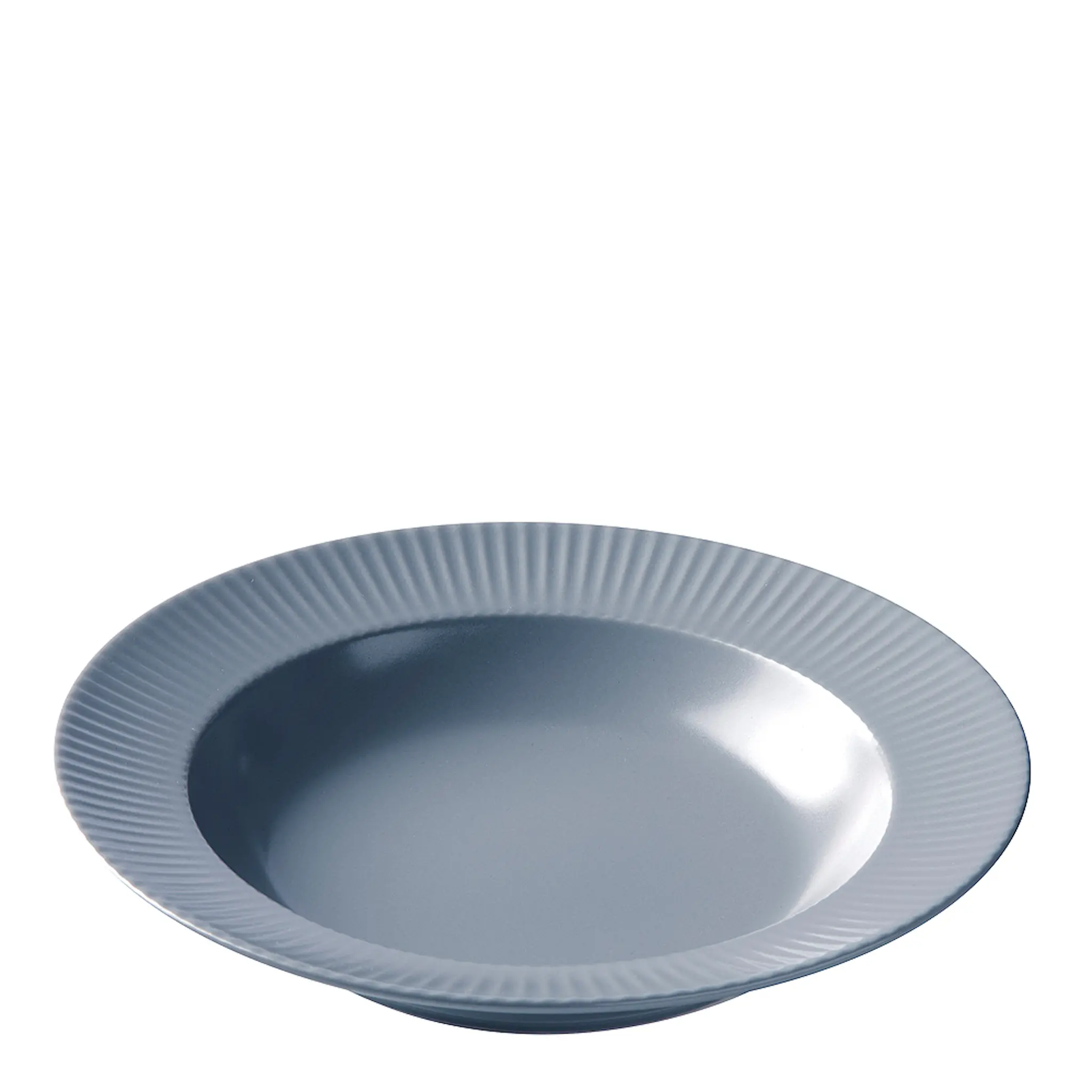 Aida Groovy Sopptallrik 23 cm Grå