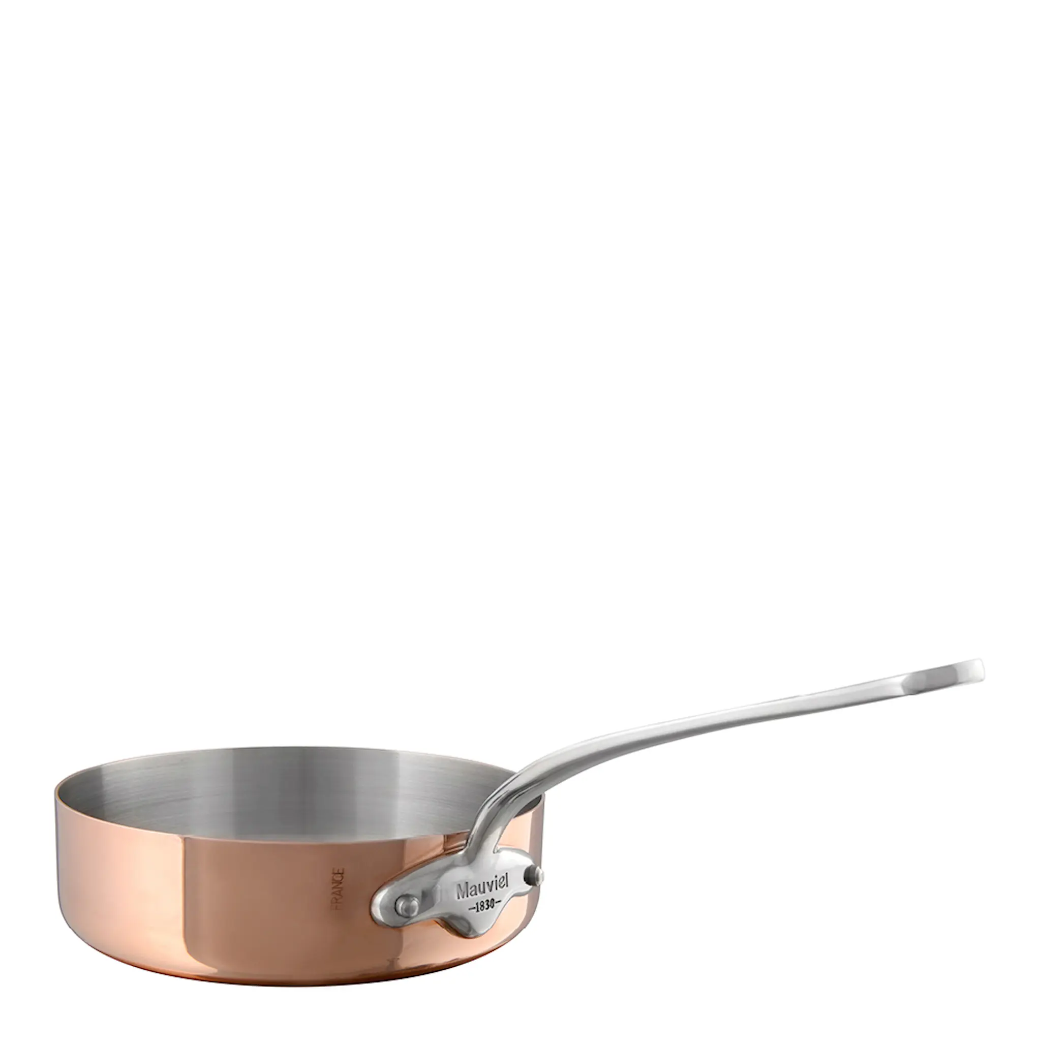 Mauviel M'150s sautépanna 3,1 L koppar/stål