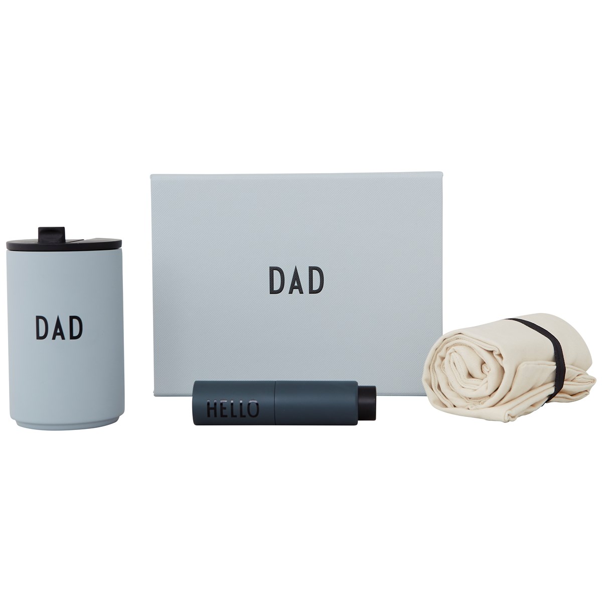 Design Letters To Go Dad gavesett 3 stk