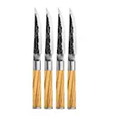 Grillbestick kniv 24 cm 4-pack Olive