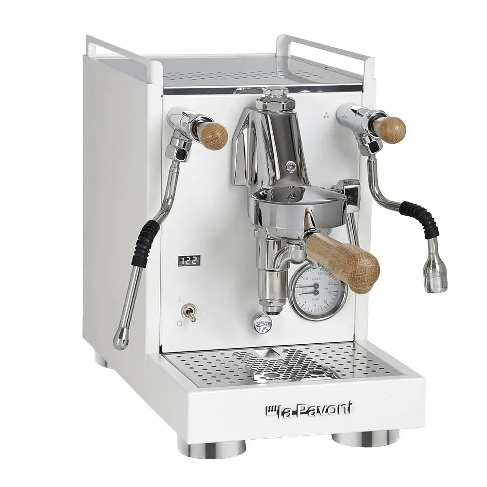 Mini Cellini X semiprofesjonell kaffemaskin hvit
