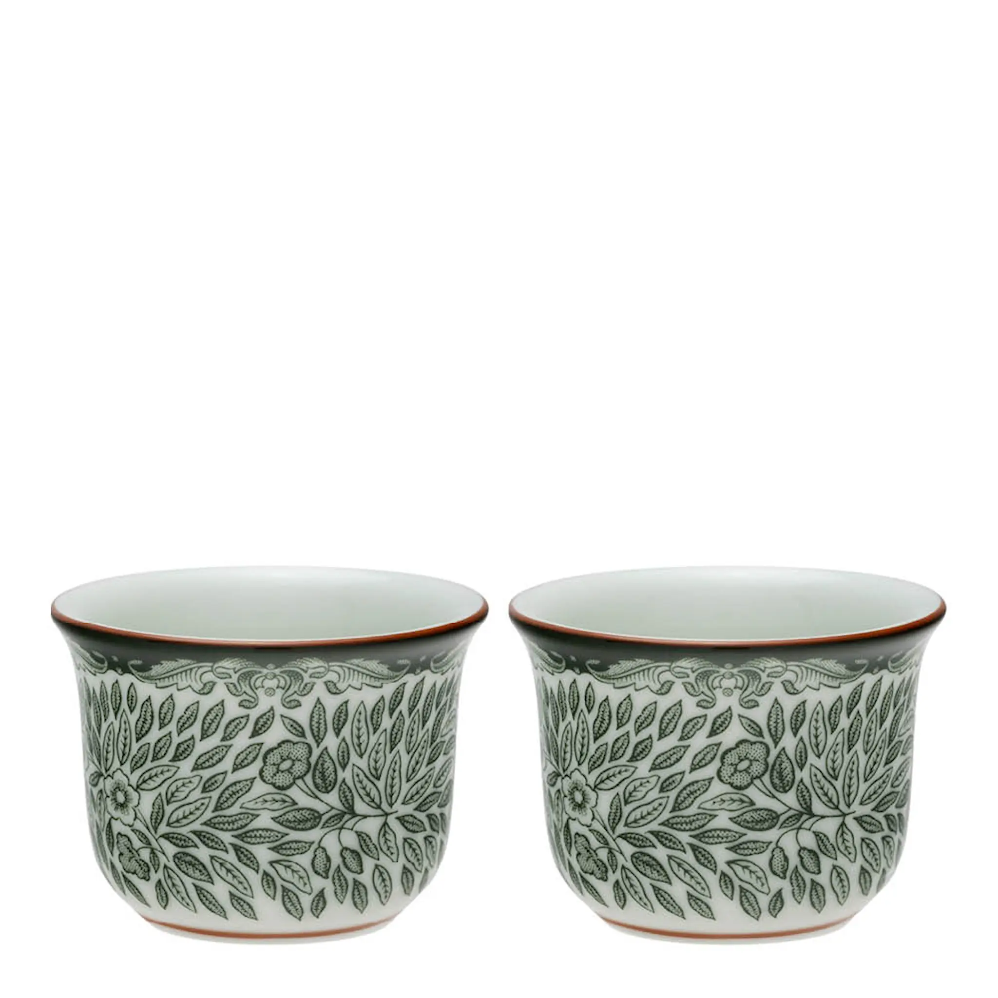 Rörstrand Ostindia Floris äggkopp 5,5 cm 2-pack grön