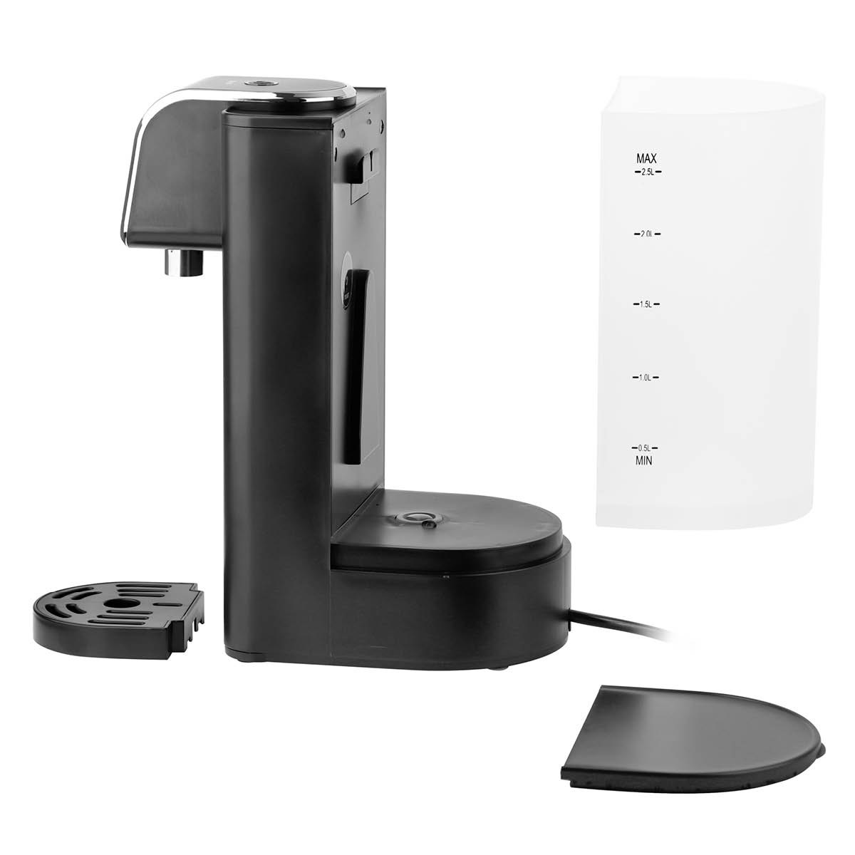 EMERIO Varmvattendispenser 2,5 L 2600W svart