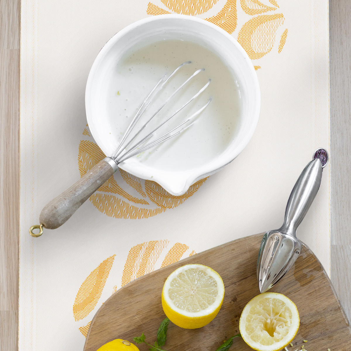 Ekelund Bordslöpare 35x120 cm Gul