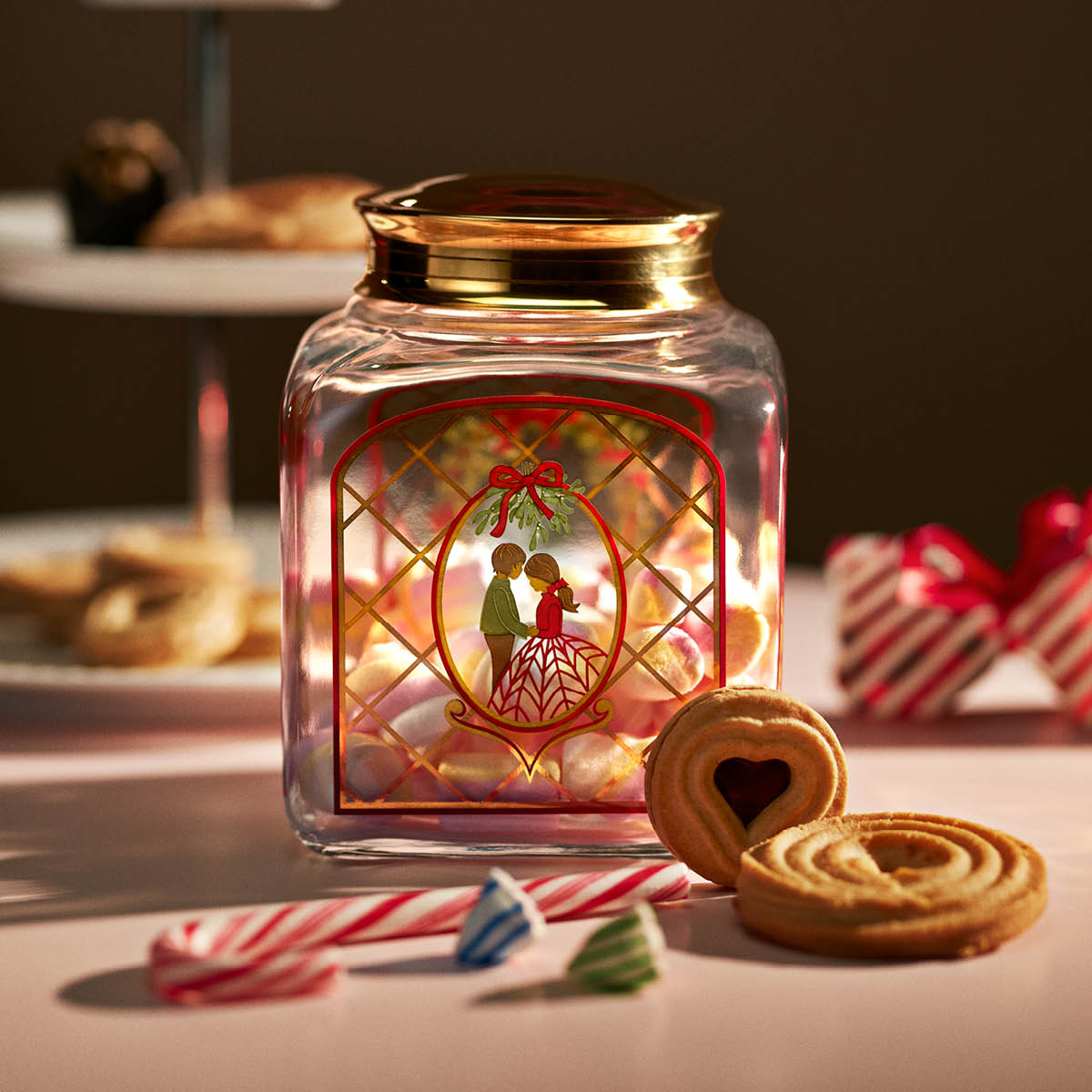 Holmegaard Julekakeglass 2025 16 cm