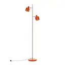 Ocean golvlampa 160 cm orange/mässing