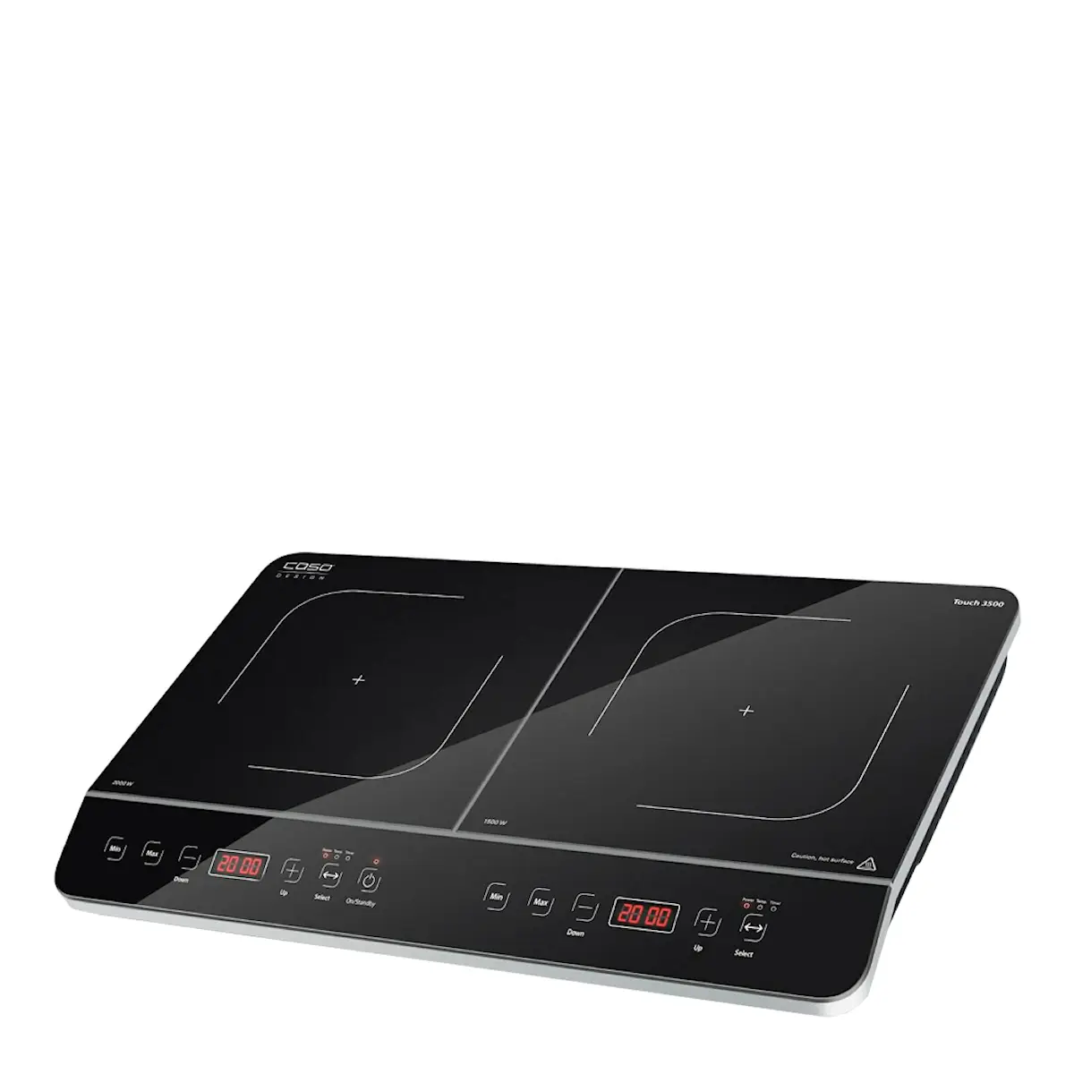 Caso Induktionsplatta Dubbel Touch 3500W