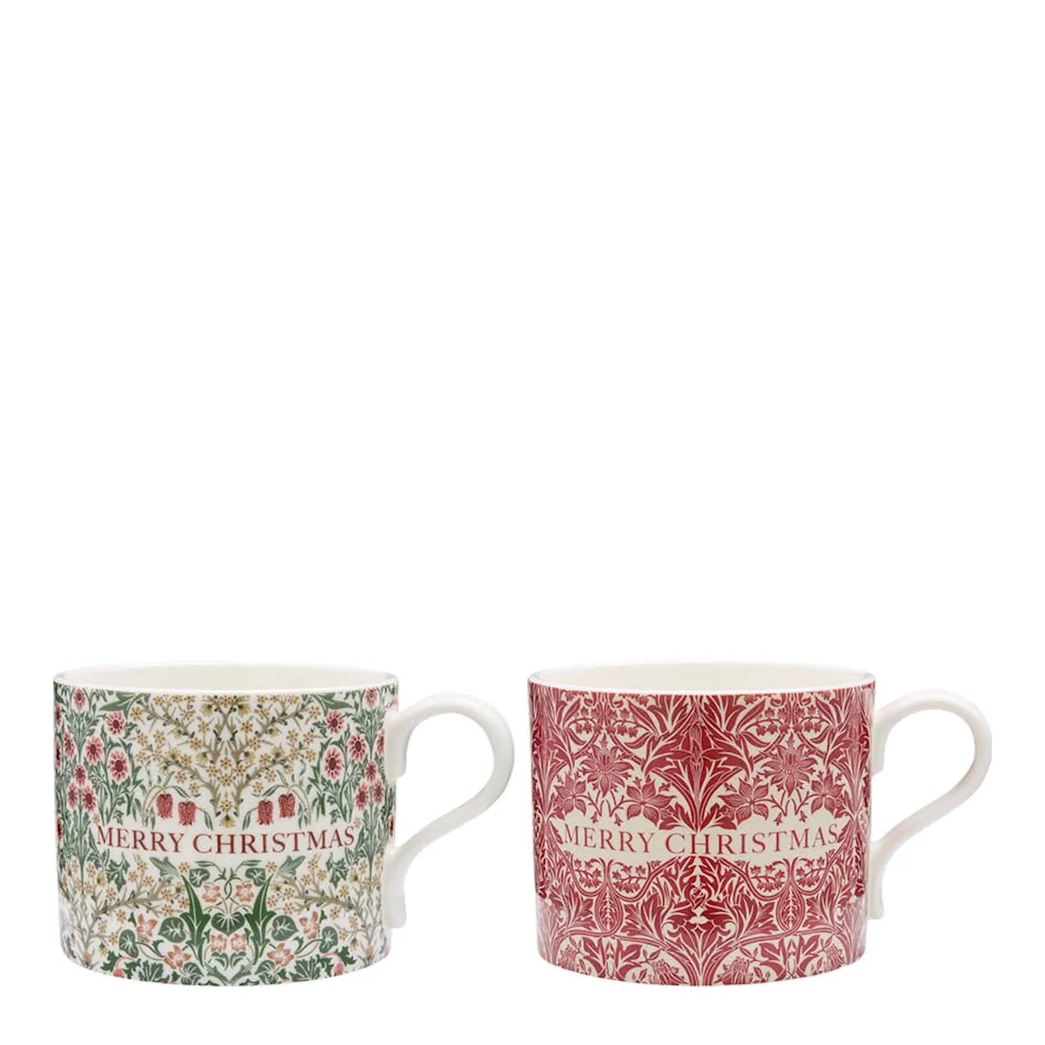 Spode Morris & Co. muki 2 kpl Bluebell & Blackthorn