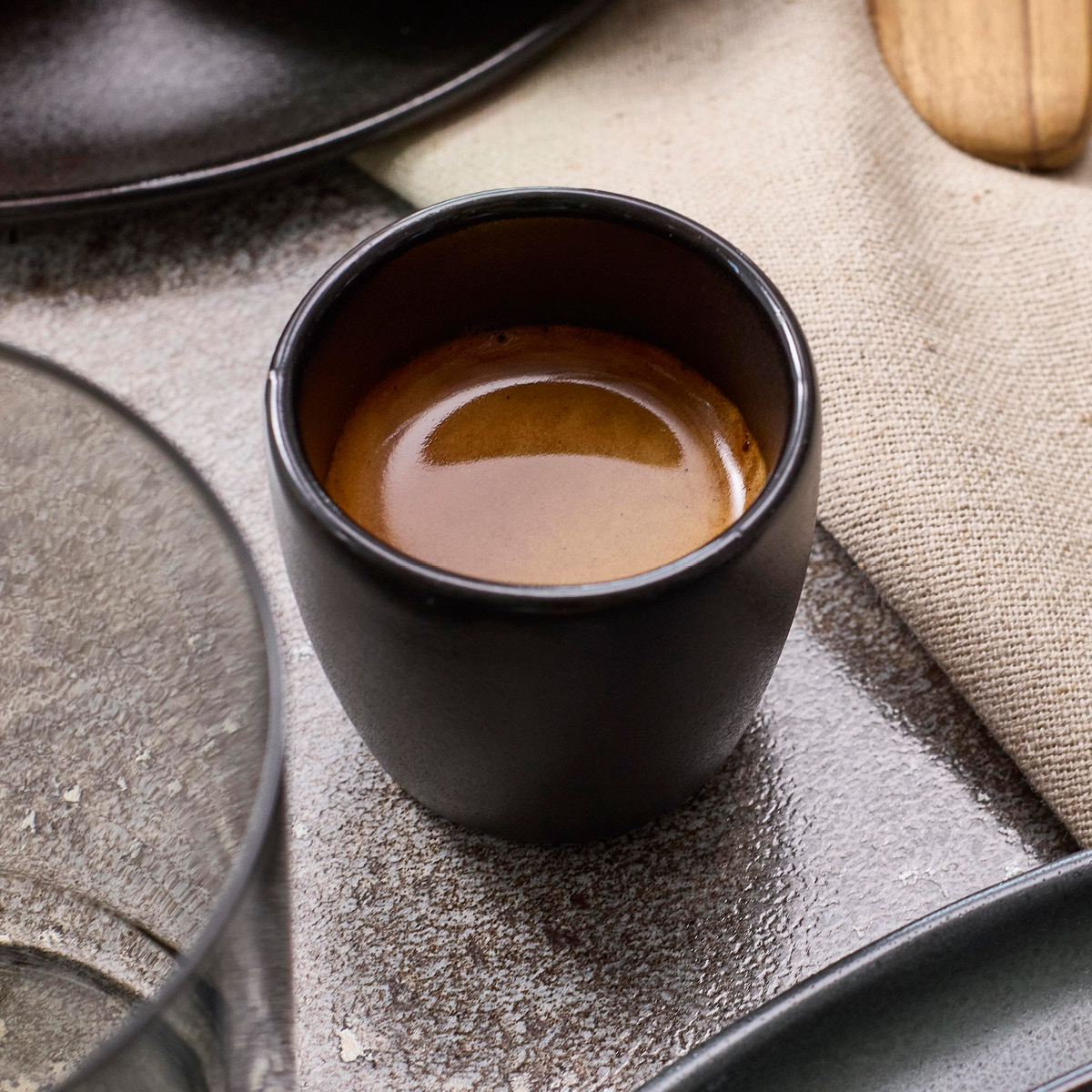 Aida Raw Espressokuppi 6,5 cl  Titanium Black