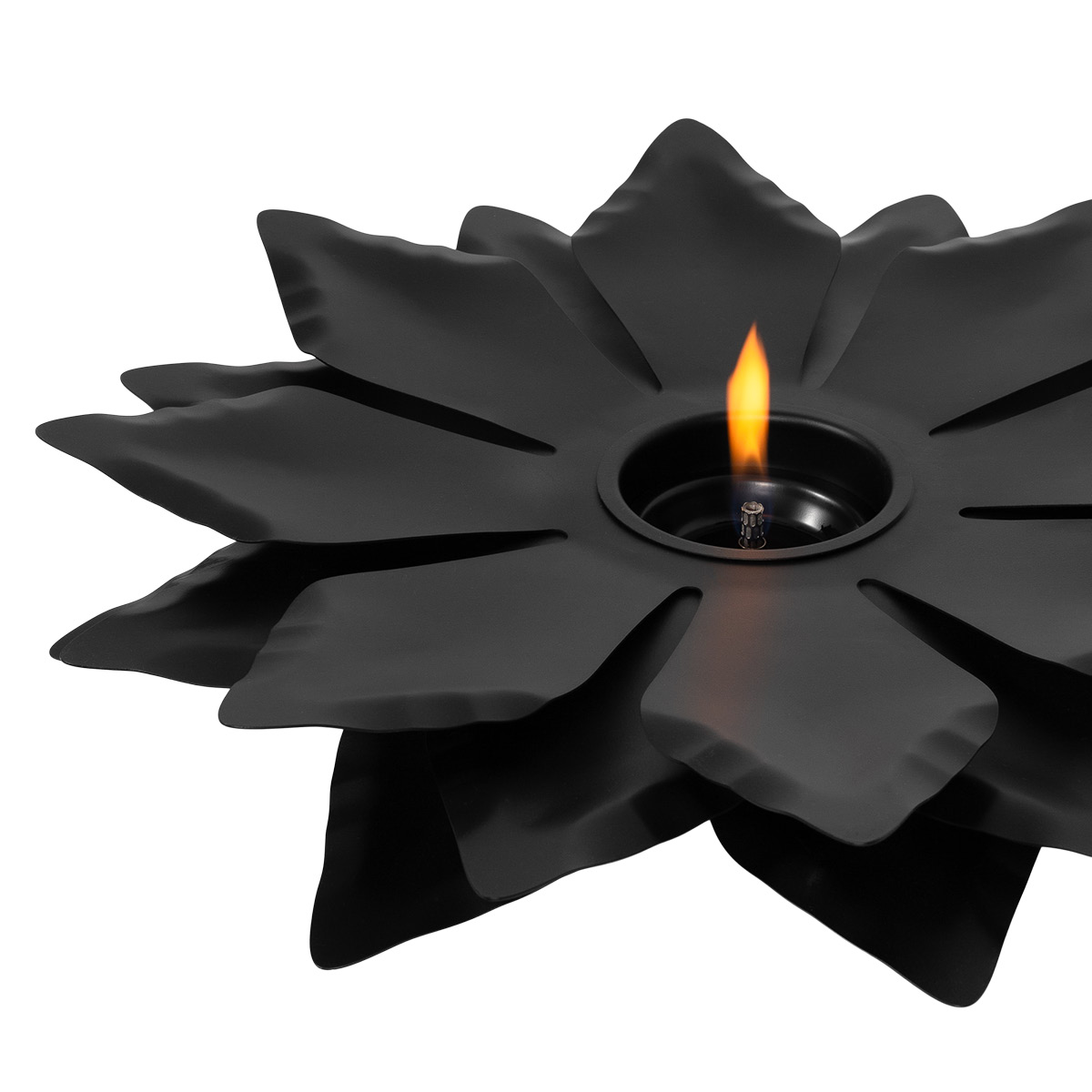 Tenderflame Lilje bordlykt 50 cm svart