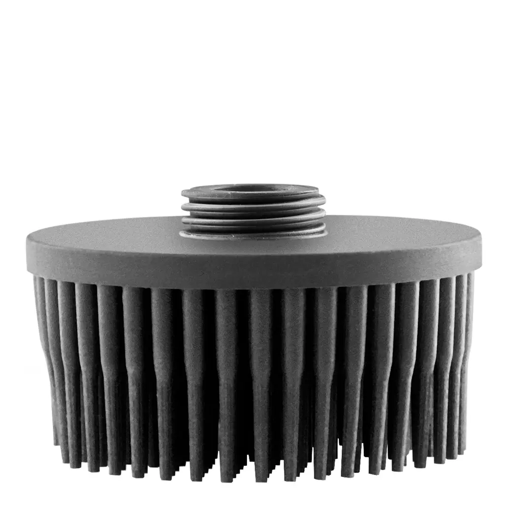 Tiskiharjan Vaihtopää Silikoni Musta