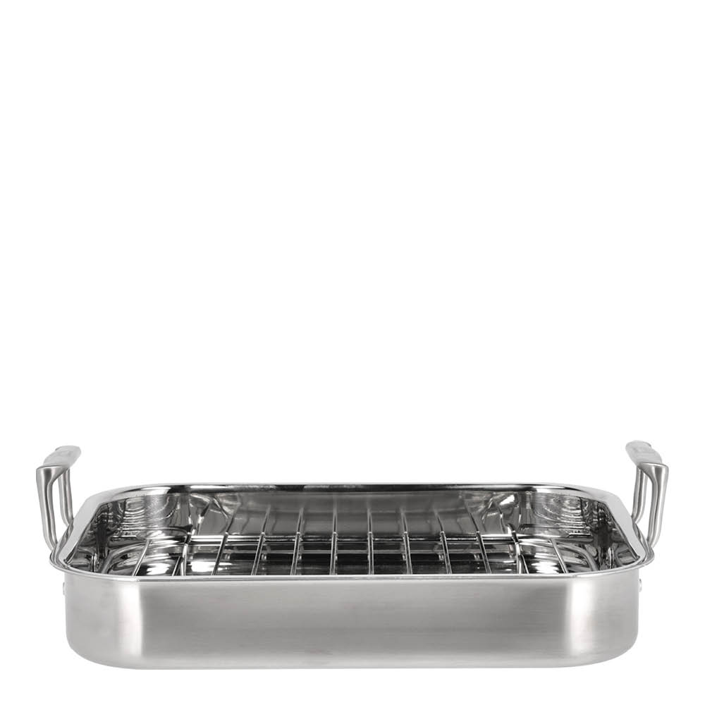Pillivuyt Gourmet - Somme Uunivuoka ritilällä 32x26,5 cm Ruostumaton teräs
