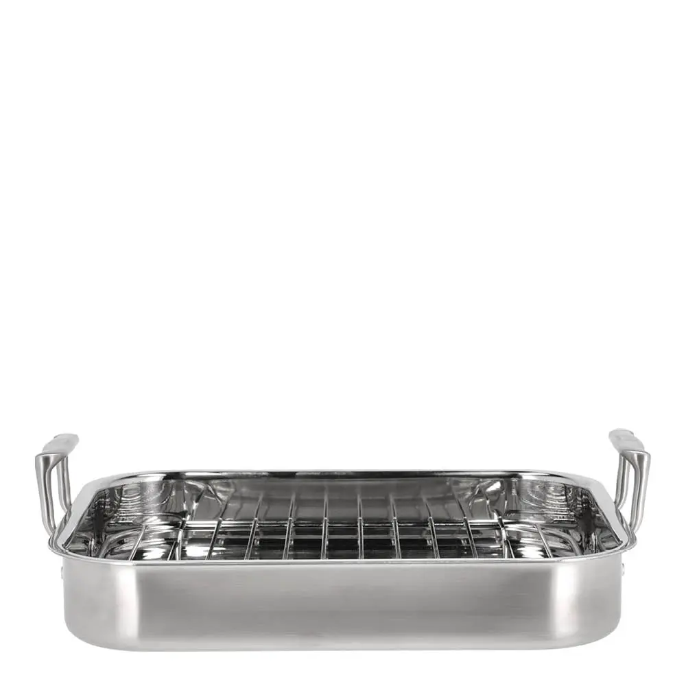 Somme Uunivuoka ritilällä 32x26,5 cm Ruostumaton teräs