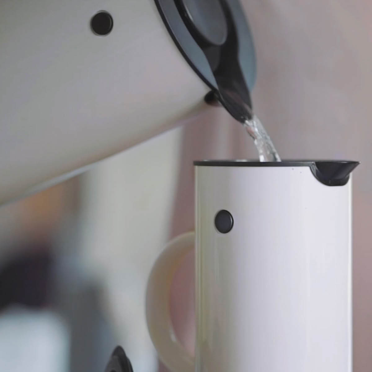 Stelton EM77 mini vannkoker 0,5L hvit