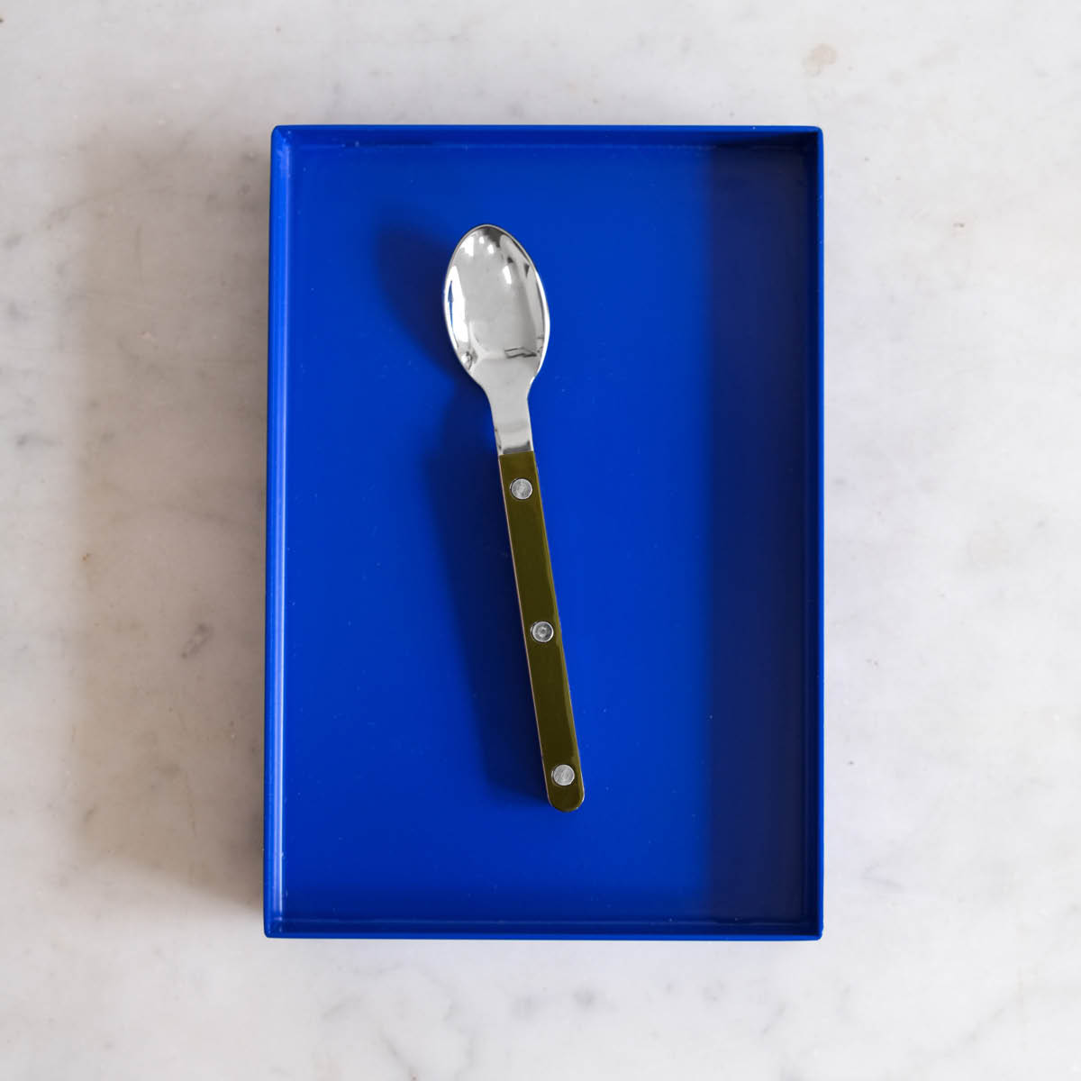 Sabre Bistrot espressolusikka 11 cm Green Fern