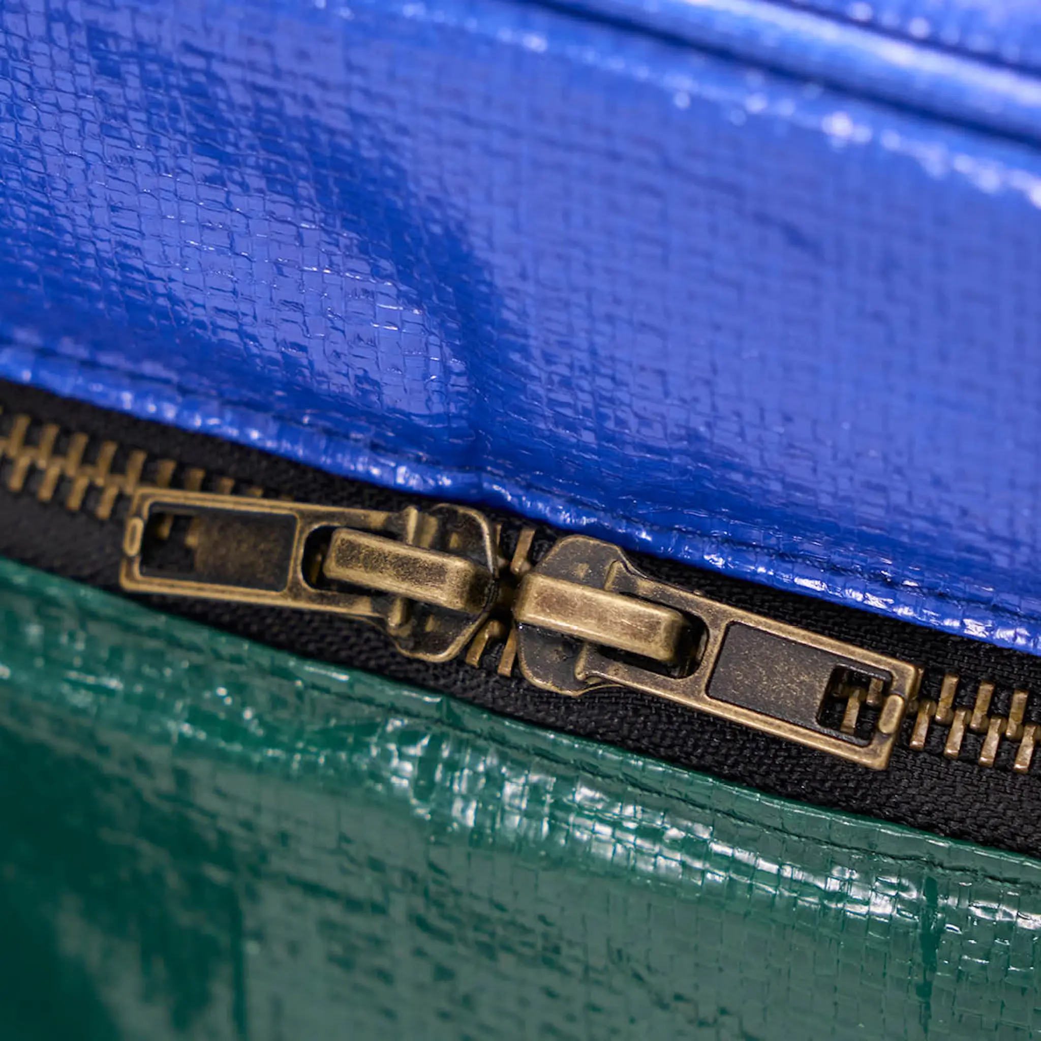 House Doctor Picnic Kylmälaukku 38x19,5 cm Vihreä/Sininen