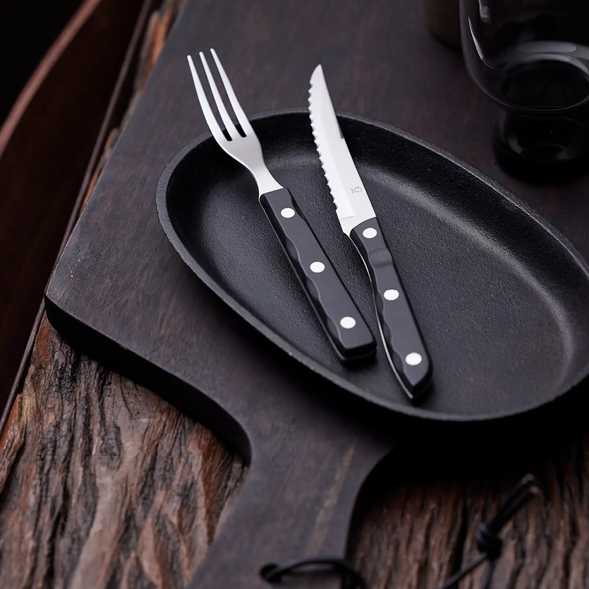 Gense Old Farmer Black Bordsgaffel