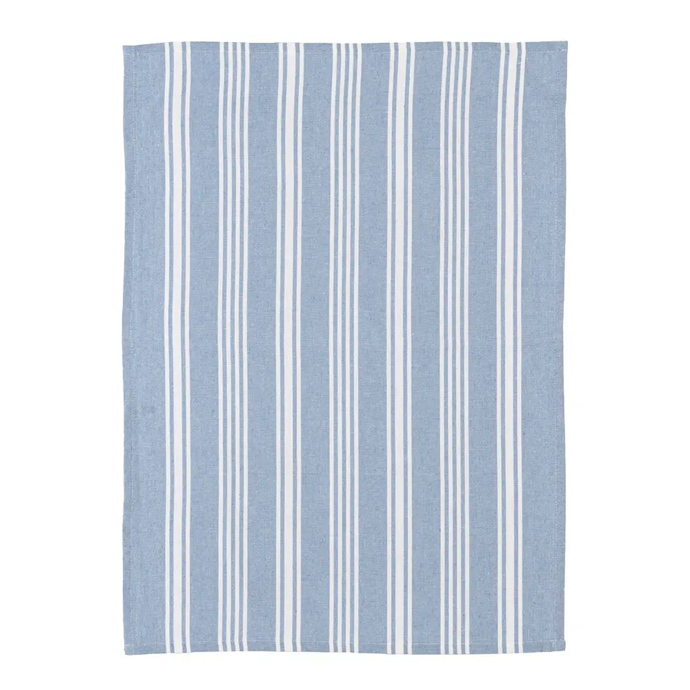 Eco Stripe Keittiöpyyhe 70x50 cm Dream Blue