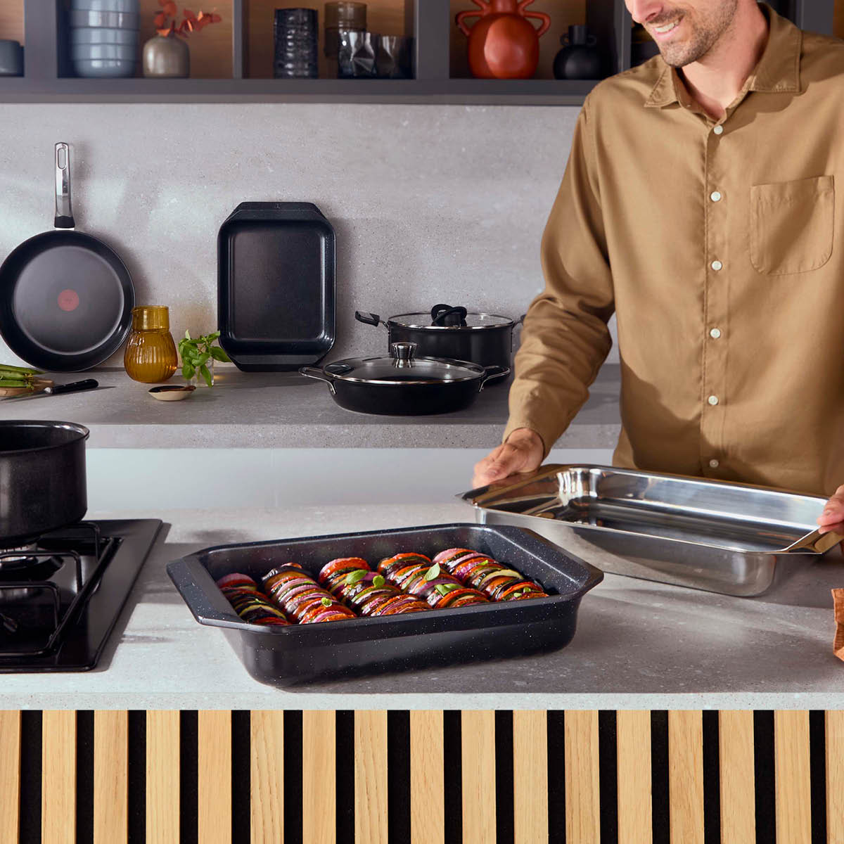 Tefal Excellence G7 uunivuoka 25x37 cm keraaminen