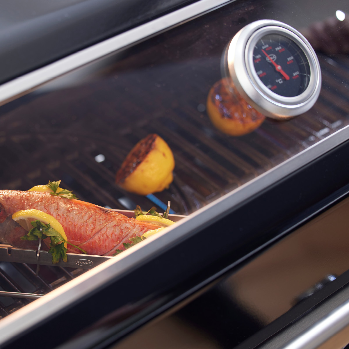 Rösle Videro G4-S Vario+ gasolgrill 20500W svart