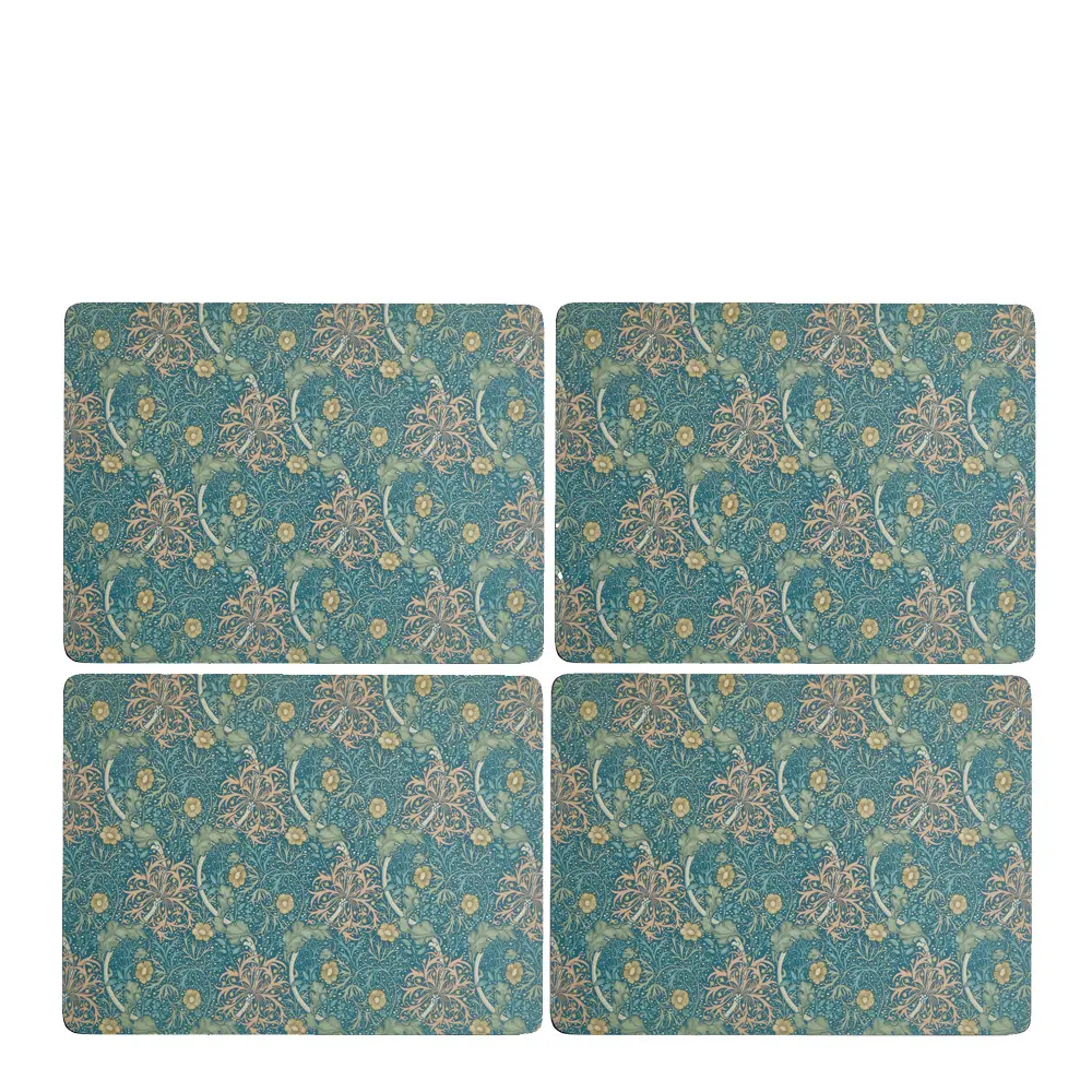 Morris & Co Pöytätabletti Seaweed 30x40 cm 4 kpl