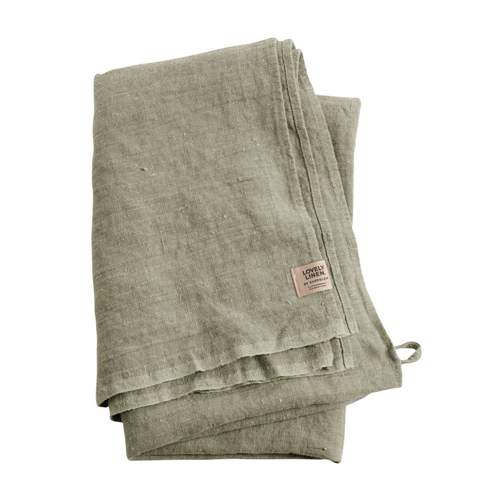 Lovely Linen Lovely Hamam badehåndkle lin 90x145 cm Avocado