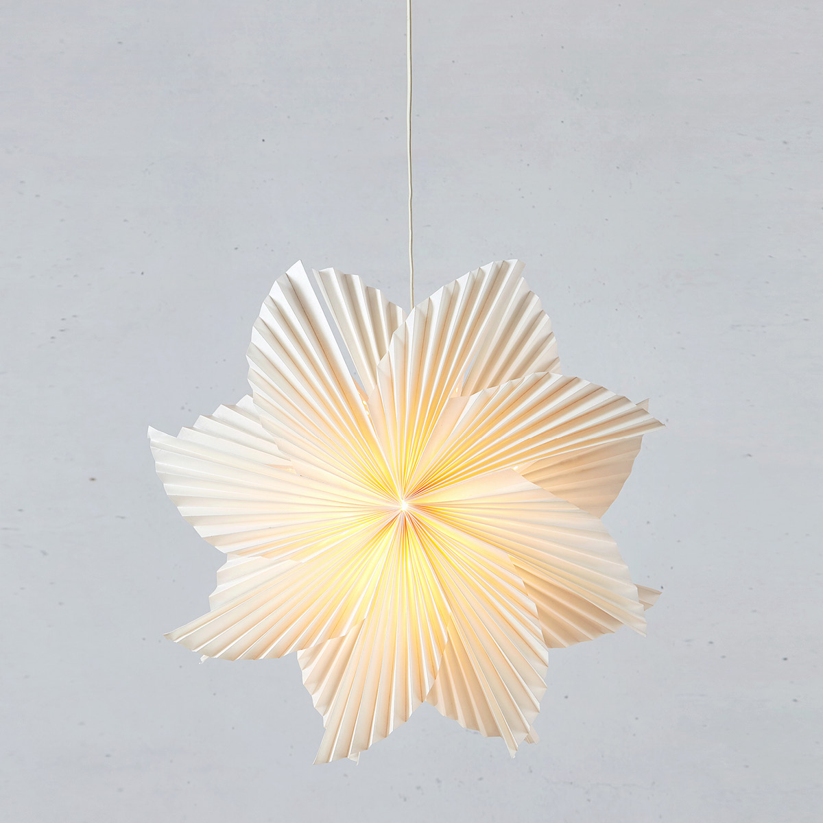 Markslöjd Noomi julestjerne 60 cm hvit