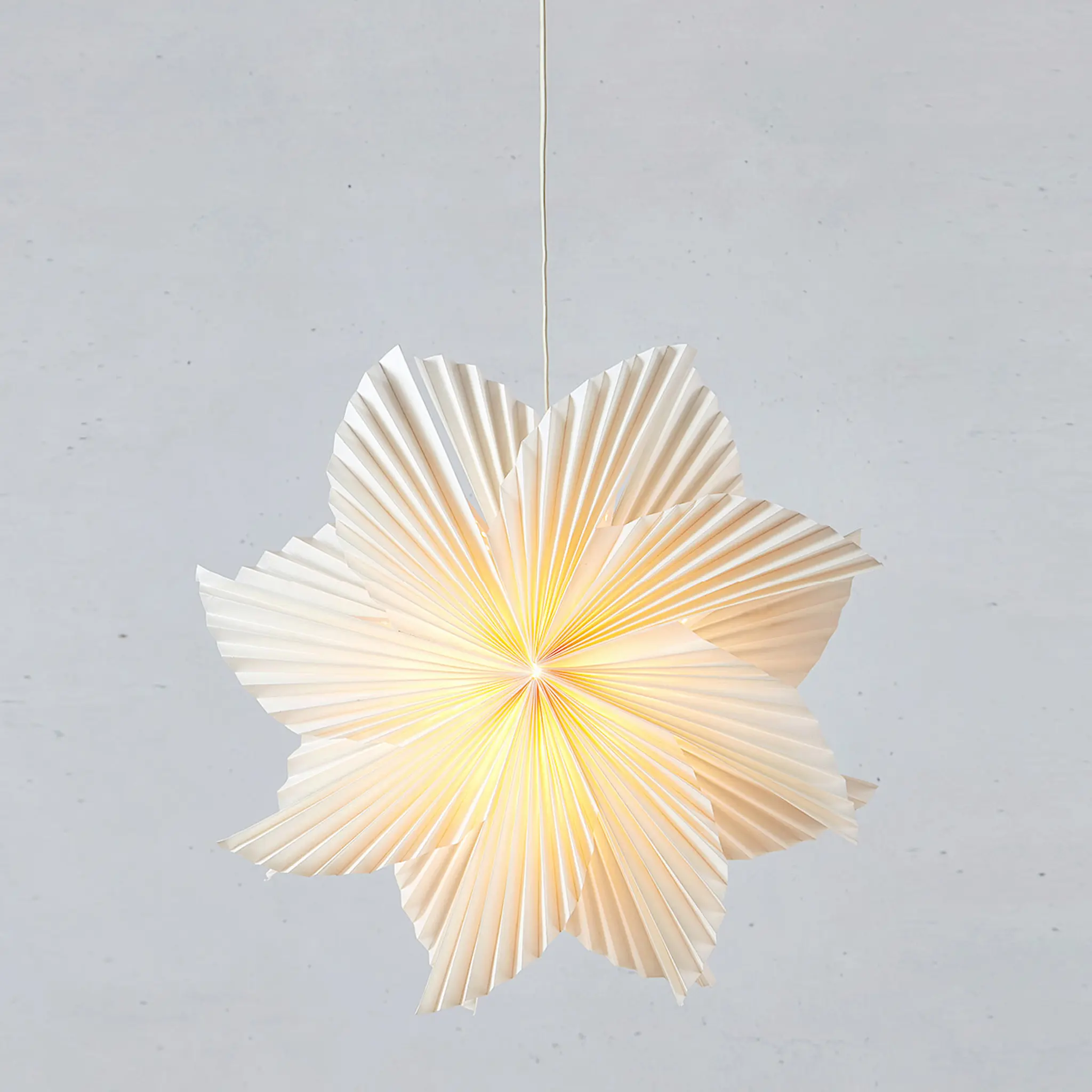 Markslöjd Noomi julstjärna 60 cm vit