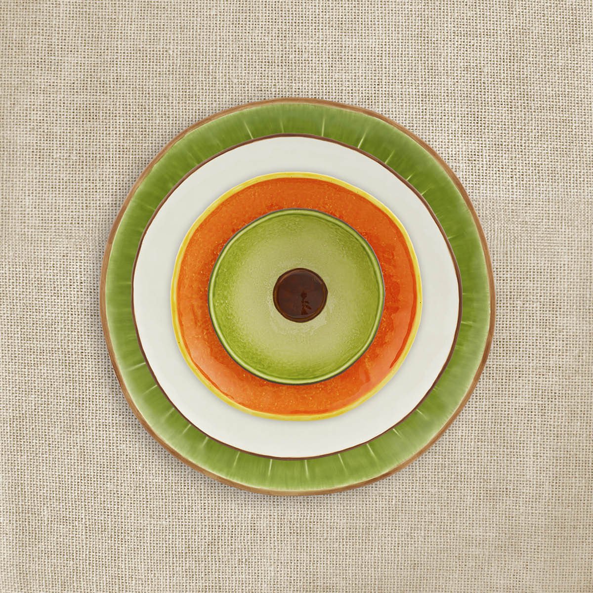 Bordallo Pinheiro Tropical Fruits skål 50 cl avokado