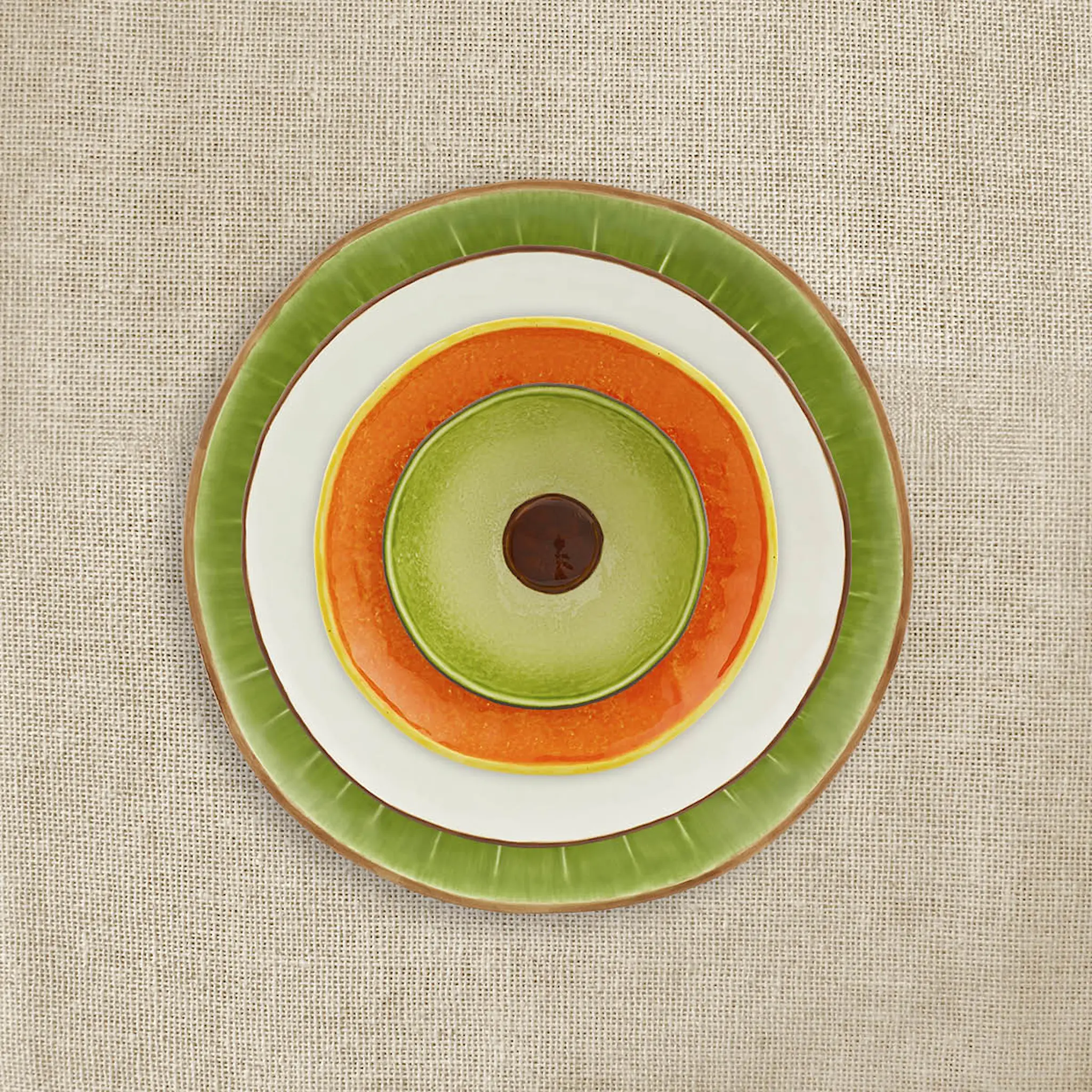 Bordallo Pinheiro Tropical Fruits skål 50 cl avokado