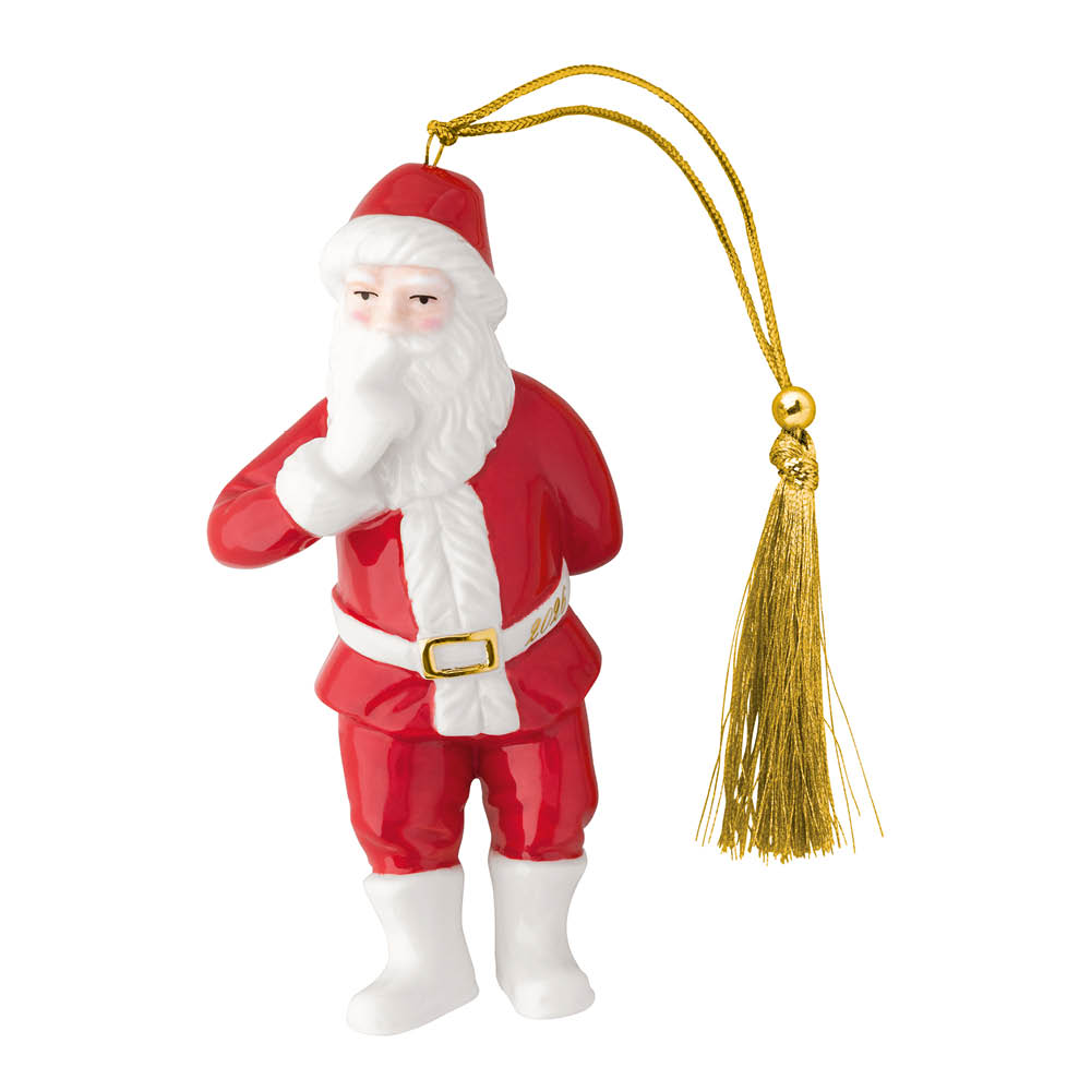 Villeroy & Boch Christmas Classic ornament tomte 2026 guld