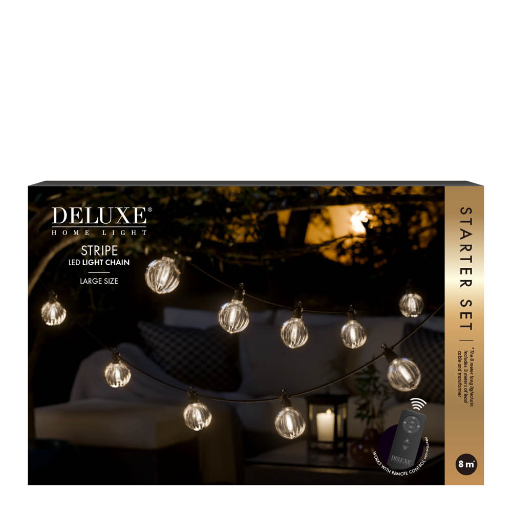 DeluxeHomeart - LED Valosarja aloitussarja 8 m Stripe