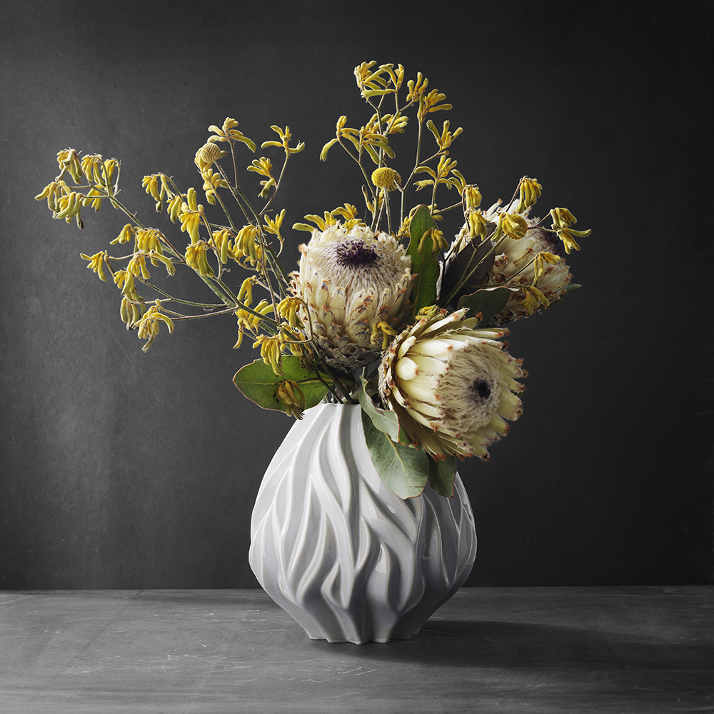 Morsö Flame Vas 23 cm Vit