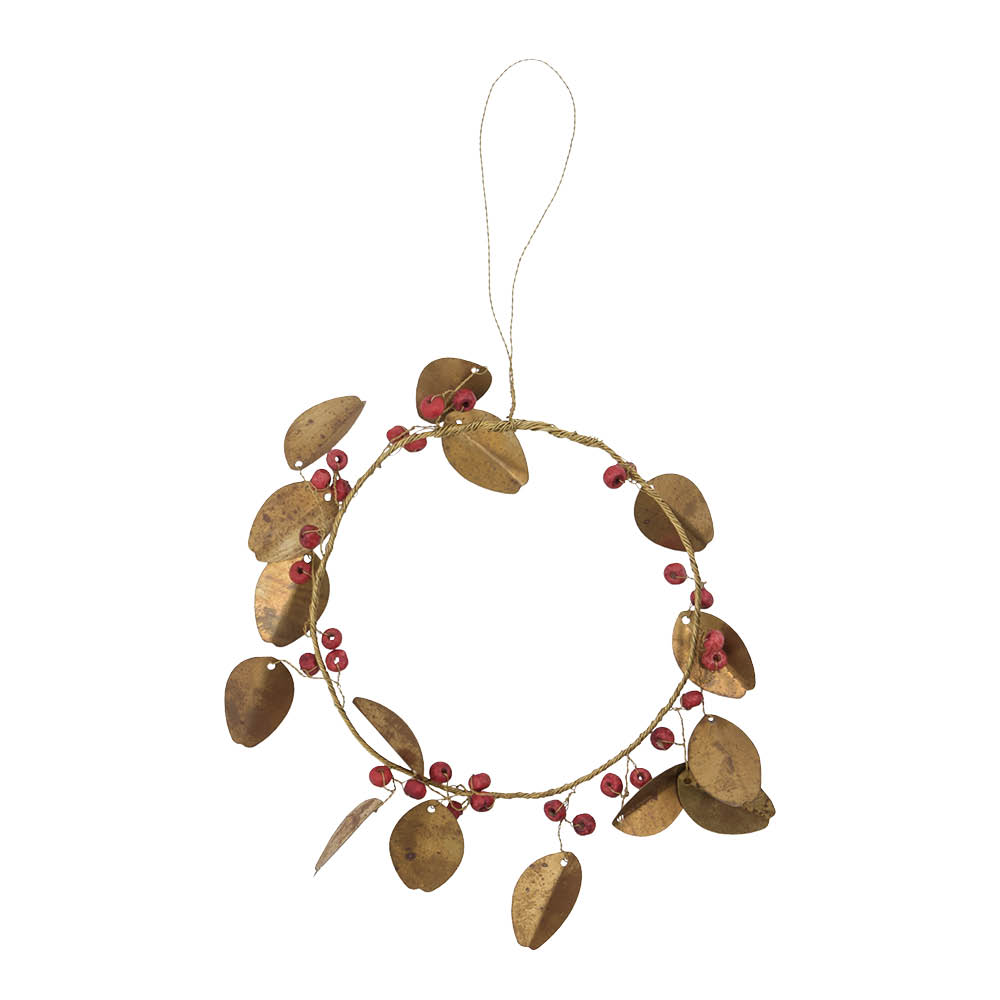 House Doctor Auric Kranssi 12 cm Kulta