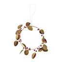 Auric krans 12 cm guld